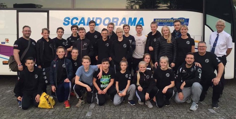 Staffanstorps judoklubbs gäng till Holland 2017